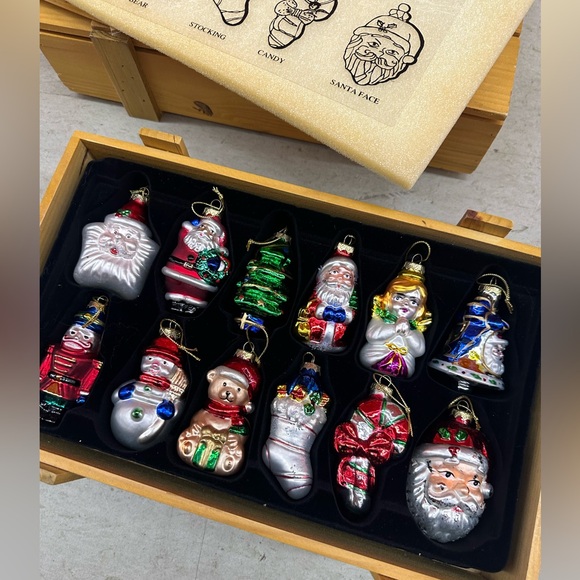 . Museum Thomas Series Glass Christmas Tree Ornaments - Vintage Thomas Pacconi - Picture 3 of 6